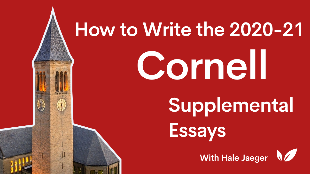 How To Write The Cornell University Essays 2020 2021 CollegeVine